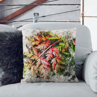 Fern Leaves Vol.2 Watercolour Scatter Cushion