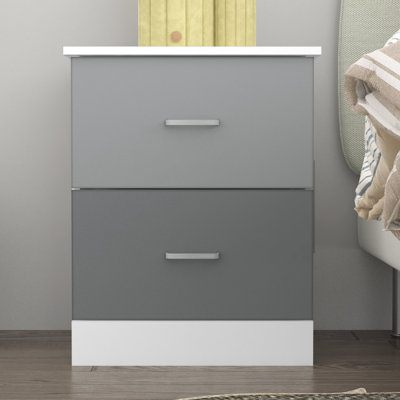 Allyannah 23.6" 2-Drawer Nightstand