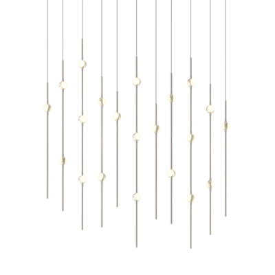 Constellation - Aries 36" Rectangle LED Pendant - 3000K - 120" Cable