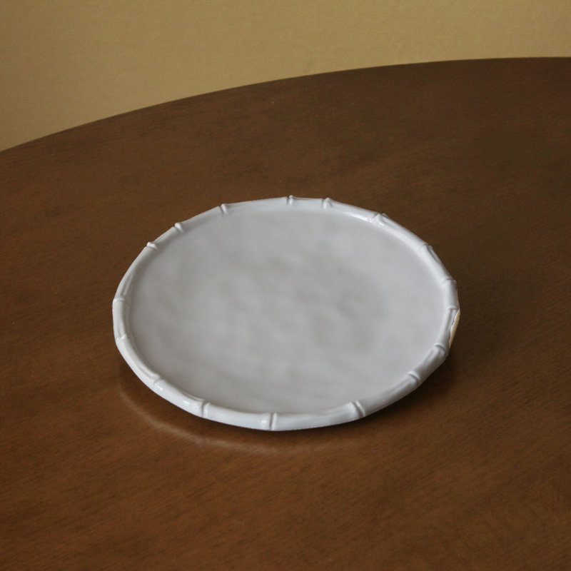 Vida Melamine Salad/Dessert Plate, White
