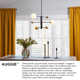 Cardella 3 Light Metal Sputnik Chandelier