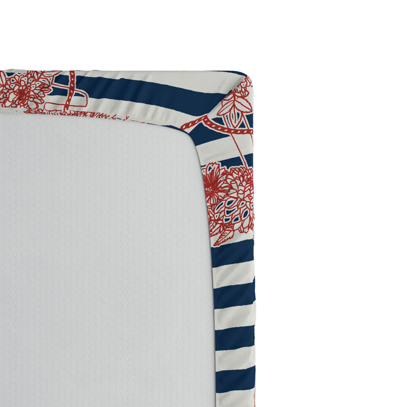 Microfiber Striped Fitted Sheet, Full Fitted Sheet