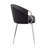 Josie 19.25" Faux Leather Upholstered Armchair-287528673-358184675