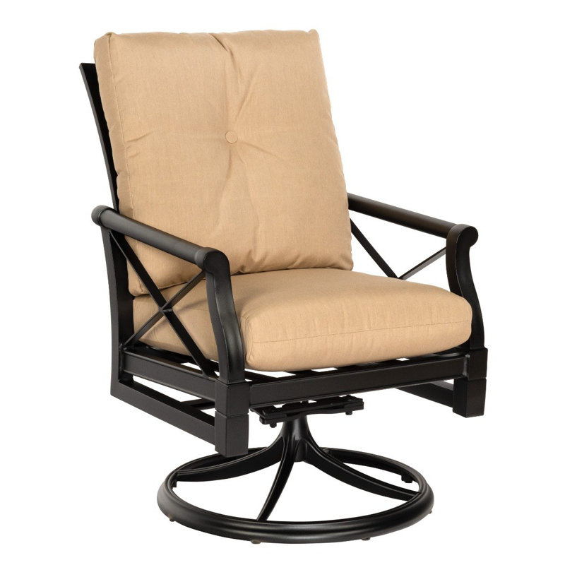 Chaise de salle à manger pivotante à bascule, Graphite
