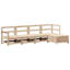66cm Wide L-Shaped Patio Sofa