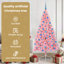 5.91' H Lighted Artificial Christmas Tree-2016835527-2016807888-2016805532
