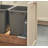 Double Silver 50 Qt. Walnut Bottom Mount Pullout Waste Container w/ (1) Lid and BLUM Soft-Close Slides-50218771-50218772