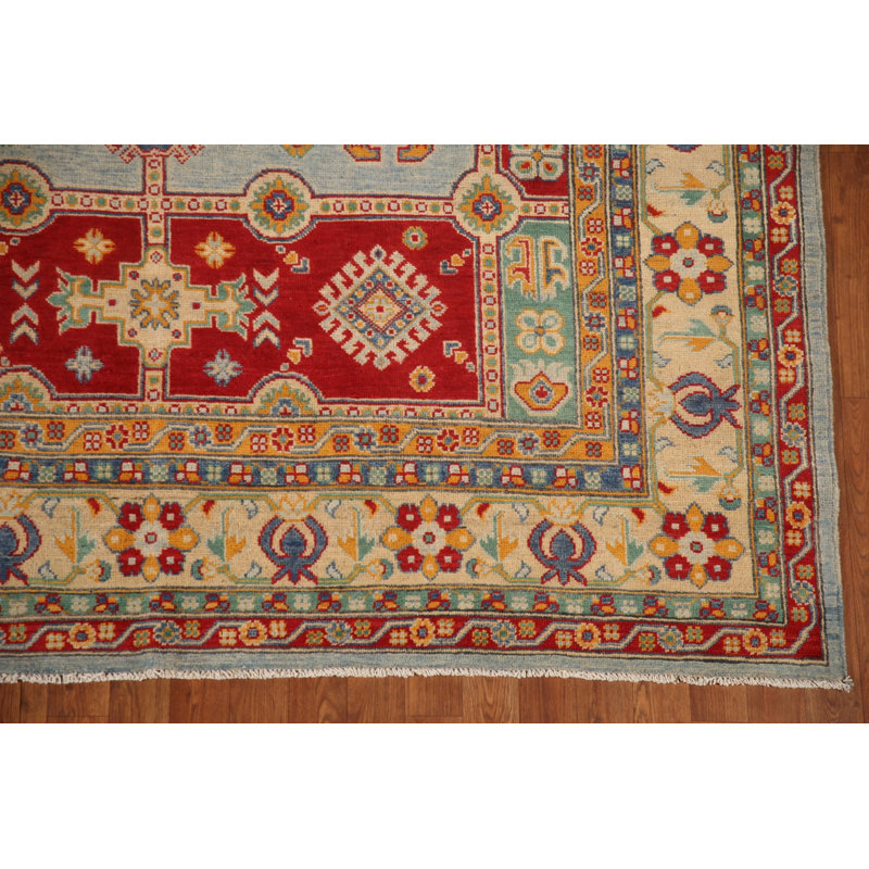 Handmade Kazak Oriental Area Rug 7x10