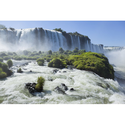 Argentina Iguazu Waterfalls - Wrapped Canvas Print