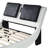 Faux Leather Upholstered Platform Bed Frame with led lighting ,Bluetooth connection to play music /RGB control,Backrest vibration massage,Curve Design, Wood Slat Support, No Box Spring Needed-155331327-155331325