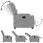 Fauteuil de massage inclinable gris clair-778302660
