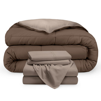 Lit dans un sac réversible en microfibre