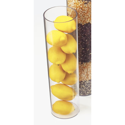 Round 4" X 16" Clear Acrylic Accent Display Tube
