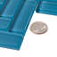 11"X 12.6" Herringbone Polished Glass Mosaic Tile-61266930