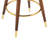 Swivel Bar Stools With Backrest Footrest ,With A Fixed Height Of 360 Degrees