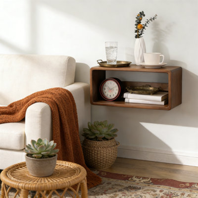 43 cm W Bedside Table