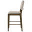 Ensemble de 2 chaises d'appoint Crispin Brown