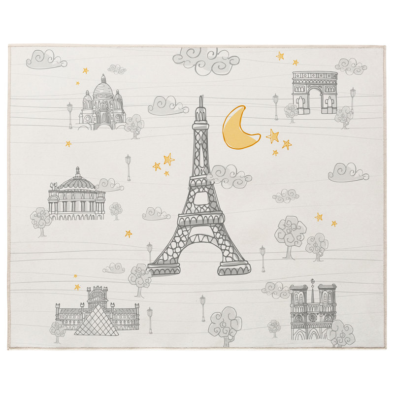 Wilbur 90cm L Cotton Playmat, Grey