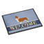36 po x 24 po gallois corgi welcome tapis de porte extérieur antidérapant Pembroke-38377498