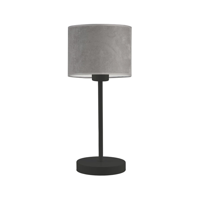 Letina Metal Desk Lamp, Grey, Black