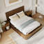 Lit en bois massif cannelé Ellison noyer-207267093-207230648