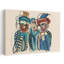 Whimsical Abstract Figures Abstract Colorful Contemporary Portrait Wall Art-129006597