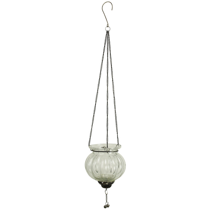 18'' H Glass Tealight Holder