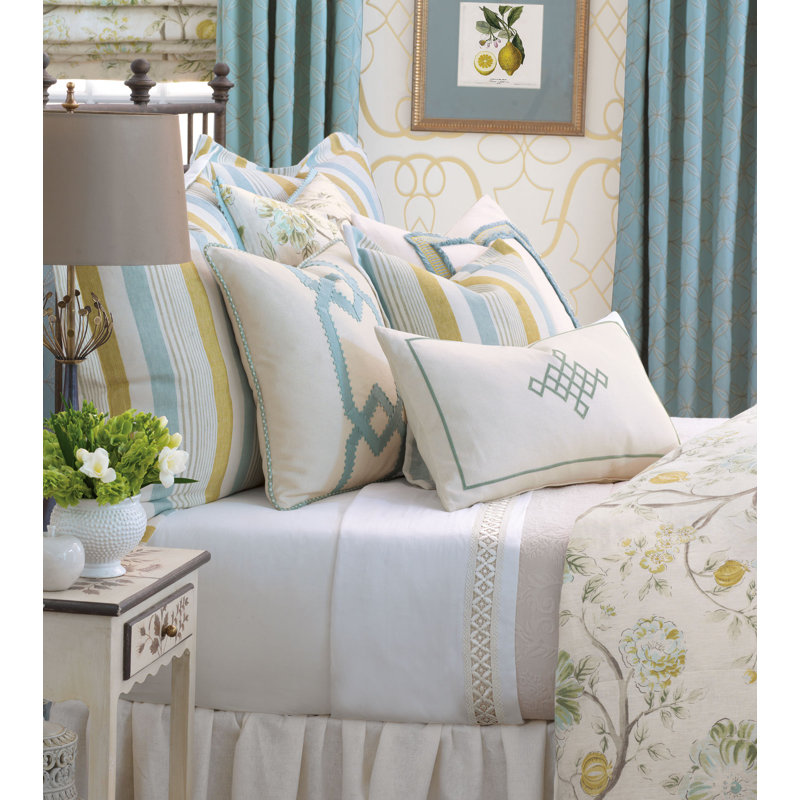 Magnolia Linen Square Pillow Cover & Insert