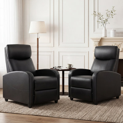 Recliner Sofa, Massage Couch, Glider Chair with Footrest and High Back