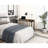 Desk In Rustic Brown With Adjustable Legs And , Laptop Compatible For Bed, Engineered Wood Metal Table Height Construction
