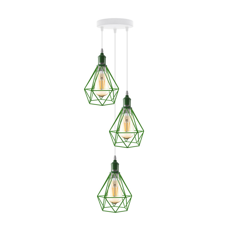Alfie-Lee 3 - Light Pendant, Yes, Green