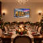 «Christmas Winter Cottage Christmas Scene», ensemble de 3 impressions sur toile-537866596