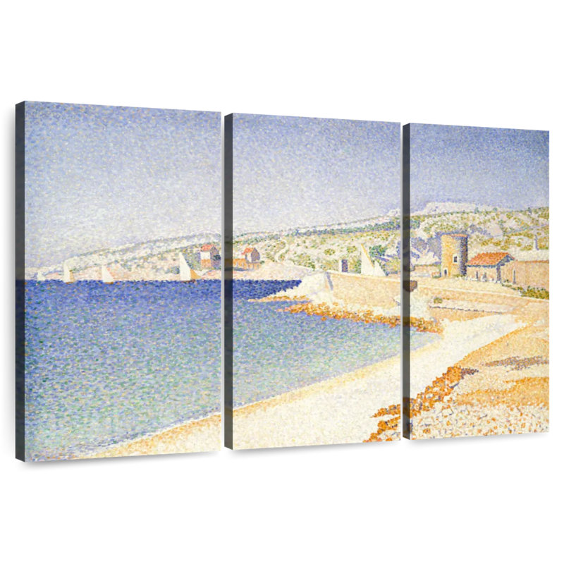 Gillard The Jetty At Cassis Opus 198, 42" H x 65" W