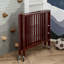 Hiltz Foldable Portable Crib With Mattress-1411241828