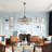 Mance 6 - Light Dimmable Drum Chandelier-414418060