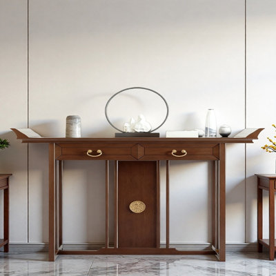 Nouvelle console en bois massif de style chinois