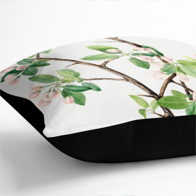Wild Sweet Crab Scatter Cushion, Black, 55cm H x 55cm W x 20cm D