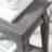 Aparna Solid Wood Narrow Side Table with Shelf-100420875