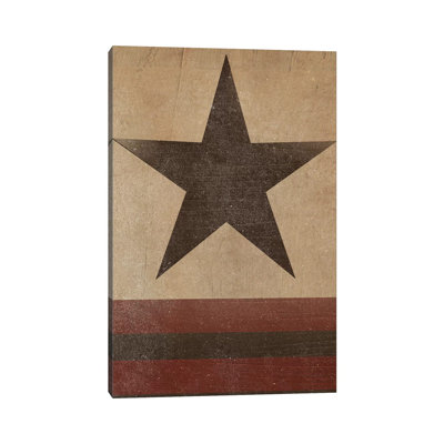 Patriotic Collection B by June Erica Vess - Wrapped Canvas Print