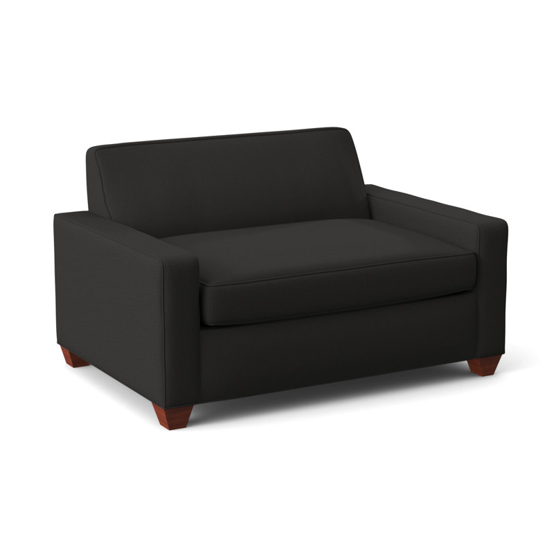 Avery Upholstered Accent Chair, BM Cherry, Cardigan Coal