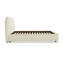 Très grand lit Arden Beige Boucle Eastern (aucun outil requis pour l'assemblage)-1546575882