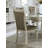Glamorous Style Side Chairs 2Pc Set Acrylic Crystal Tufted Back Upholstered Seat Champagne Finish Dining Room Furniture