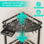 Freestanding Stainless Steel Shower Caddy-1458170422