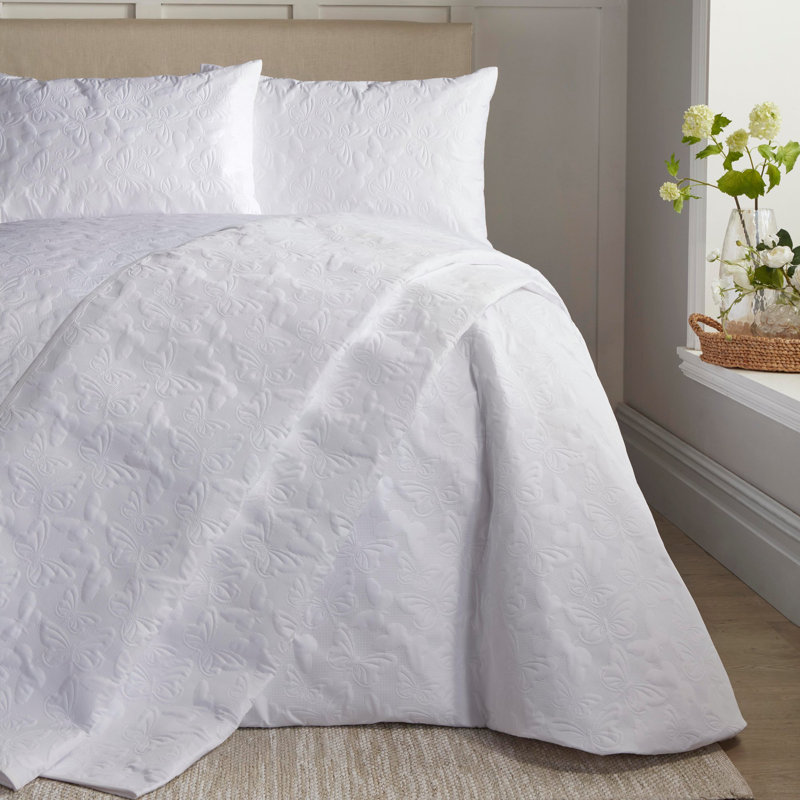 Damishia Polyester Solid Colour Duvet Cover Set with Pillowcases Included, Super King - 2 Standard Pillowcases