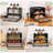 Double Layer Bread Box For Kitchen Counter, Large Capacity Bread Storage Container Bread Box-388799523