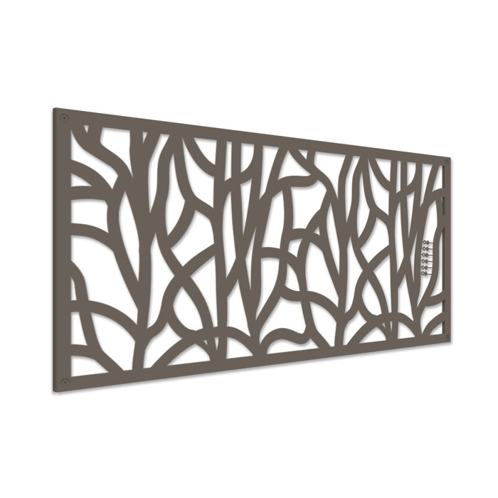 Grid Axcents 2 ft. H x 4 ft. W Polyethylene Privacy Screen & Reviews ...