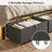 Jabril Bed Frame with Upholstered Headboard and Storage Drawers, Metal Platform Bed Frame with Power Outlets and LED Lights-1391206632-1405412701