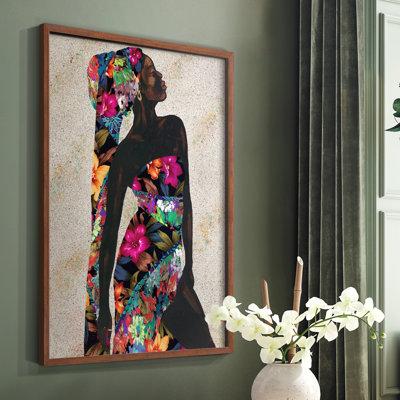 Woman Strong I Framed Print - Solid Wood