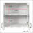 Glass Door Wall Mounted Display Cabinet