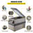47.5 Qt Portable Freezer Mini Refrigerator with Adjustable Temperature Controls